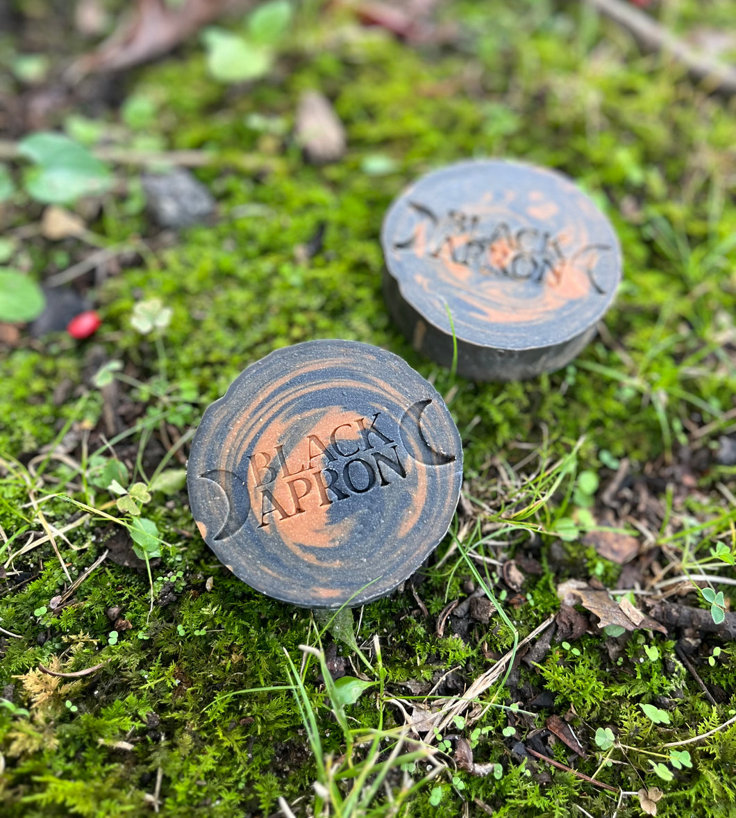 Ash and Clay Soap (smaller, imperfectly round)