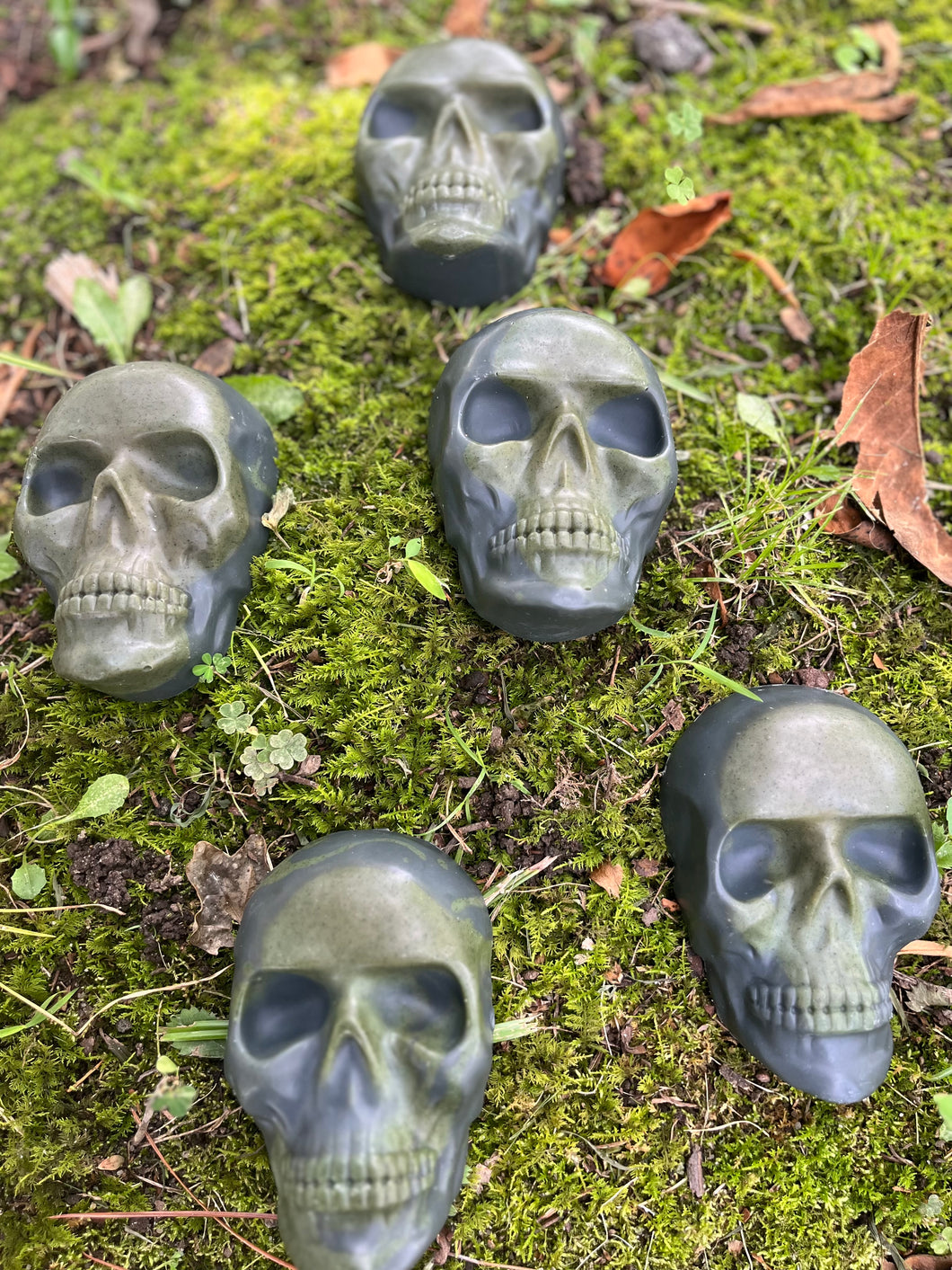 Patchouli & Clary Sage Skull Soap